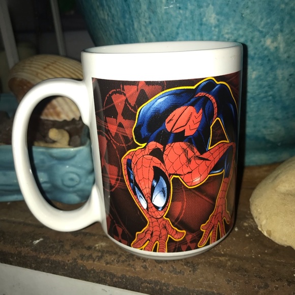 2004 Marvel Comics Spiderman Mug/Coffee Cup By Sherwood - Picture 4 of 5